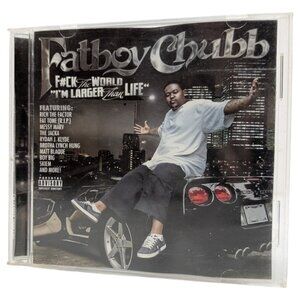 Fck The World "I'm Larger Than Life" by Fatboy Chubb (CD, 2010) Rare *READ*‎